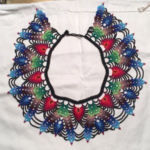Handmade Beaded Necklace From Ecuador